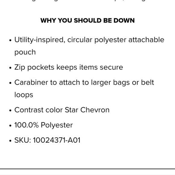 Converse Attachable Utility Pouch - Picture 6 of 8